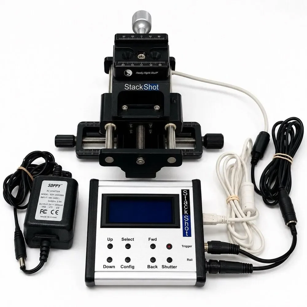 Cognisys StackShot Motorized Macro Rail Controller‎ RRS Rails Tested One Owner